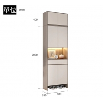 北歐格調 大容量鞋櫃 屏風櫃坐凳 玄關櫃 80cm/120cm/160cm(IS8833)