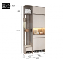 北歐格調 大容量鞋櫃 屏風櫃坐凳 玄關櫃 80cm/120cm/160cm(IS8833)