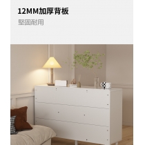 田園純白.象牙白系列 烤漆儲物櫃 收纳櫃 (IS8837)