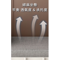 田園純白.象牙白系列 換鞋凳 60/80/100cm (IS8848)