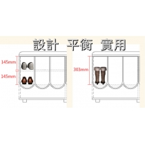 田園純白.象牙白系列 換鞋凳 60/80/100cm (IS8848)