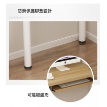 時尚系列 學校傢私迷你轉角電腦桌 弧形書枱80cm（IS8868）