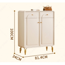 田園純白.象牙白系列 大容量鞋櫃 玄關櫃*2門 (IS8884)