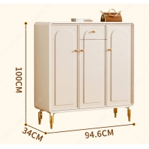 田園純白.象牙白系列 大容量鞋櫃 玄關櫃*3門/4門 (IS8885)