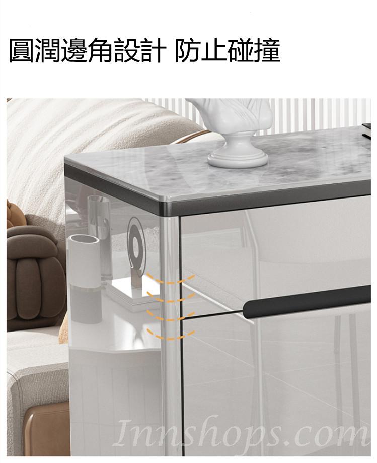意式氣派鞋櫃 玄關櫃  雙面鞋櫃(白色)*90/100/110/120cm (IS8904)