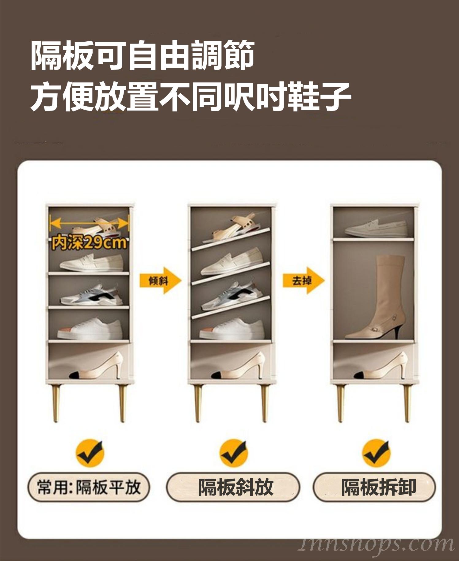 意式氣派系列 2門/3門/4門鞋櫃 玄關櫃*80/105/120/140/160cm (IS8924)