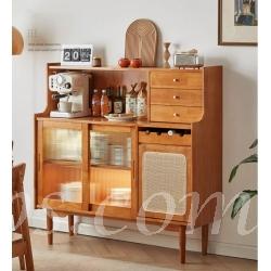 日式實木橡木 餐邊櫃儲物櫃*125cm (IS8932)