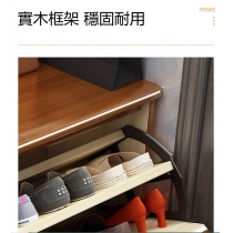 日式實木橡木學校傢私 換鞋凳 鞋櫃*60/80/100/120cm (IS8889)