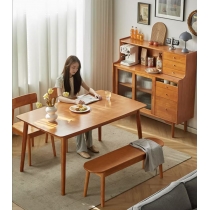 日式實木橡木 餐邊櫃儲物櫃*125cm (IS8932)