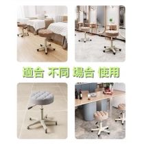 時尚 學校傢私升降+旋轉+轆 電腦/美容/多用途滑輪凳 (IS8939)