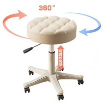 時尚 學校傢私升降+旋轉+轆 電腦/美容/多用途滑輪凳 (IS8939)