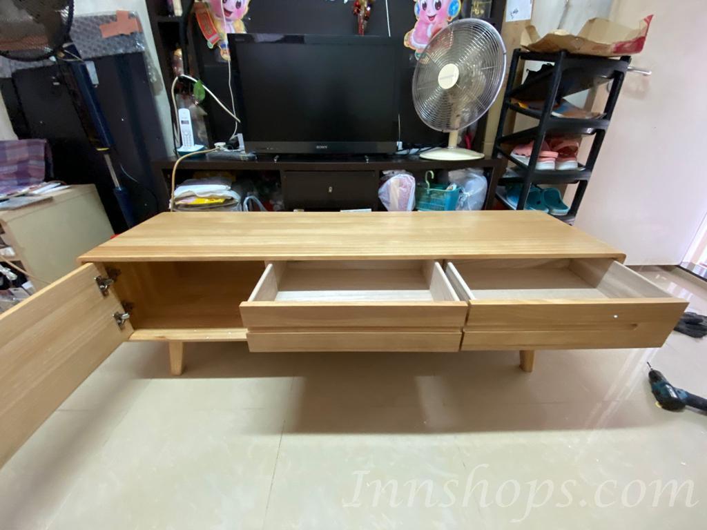 芬蘭松木系列 實木電視櫃 150cm/180cm/200cm  (IS6600)