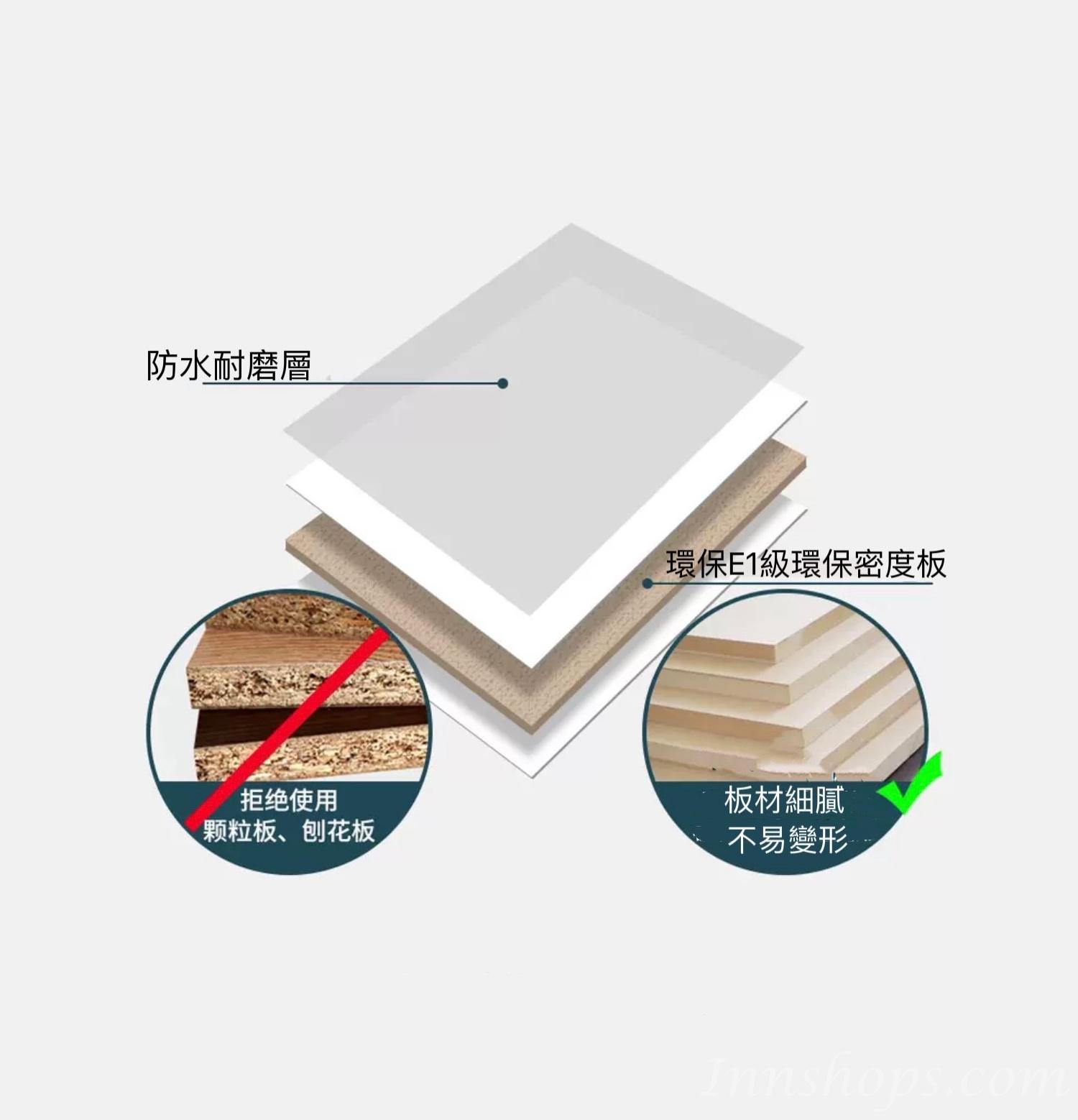 北歐品味系列  簡約伸縮 電視櫃 邊櫃組合*120/140/160cm (IS7683)