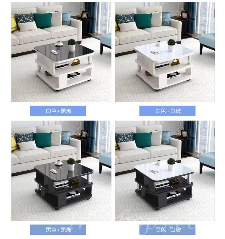 北歐現代簡約茶几 客廳角几 小方桌梳化邊几 *50/60cm （IS7937）