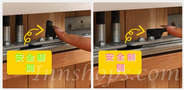 北歐實木 紅橡木 伸縮餐枱/桌 100-130/110-140/120-150cm (可配餐椅/長凳) (IS8947)