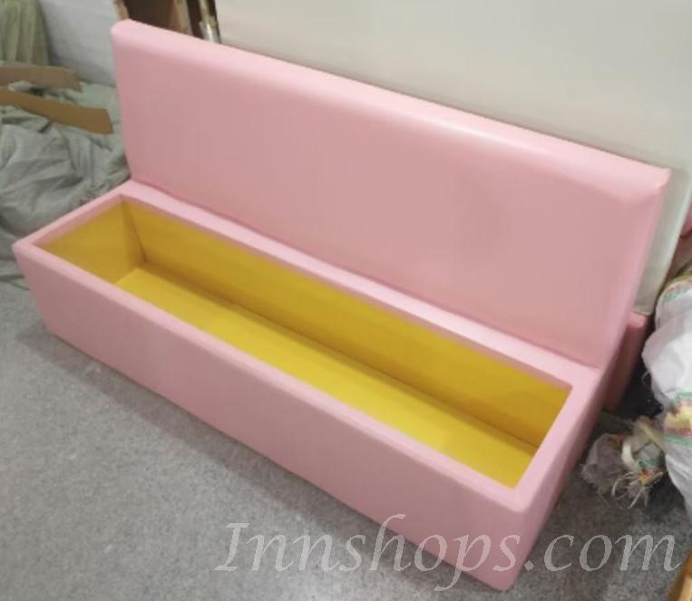 兒童皇國 學校傢私 幼稚園/playgroup 多功能收納梳化/椅子 100cm 學校傢俬(IS8967)