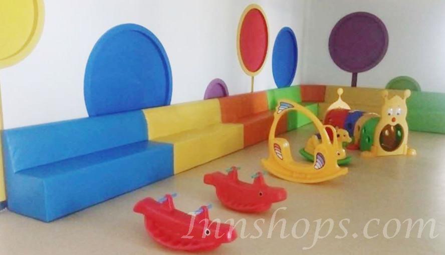兒童皇國 學校傢私 幼稚園/playgroup 多功能收納梳化/椅子 100cm 學校傢俬(IS8967)