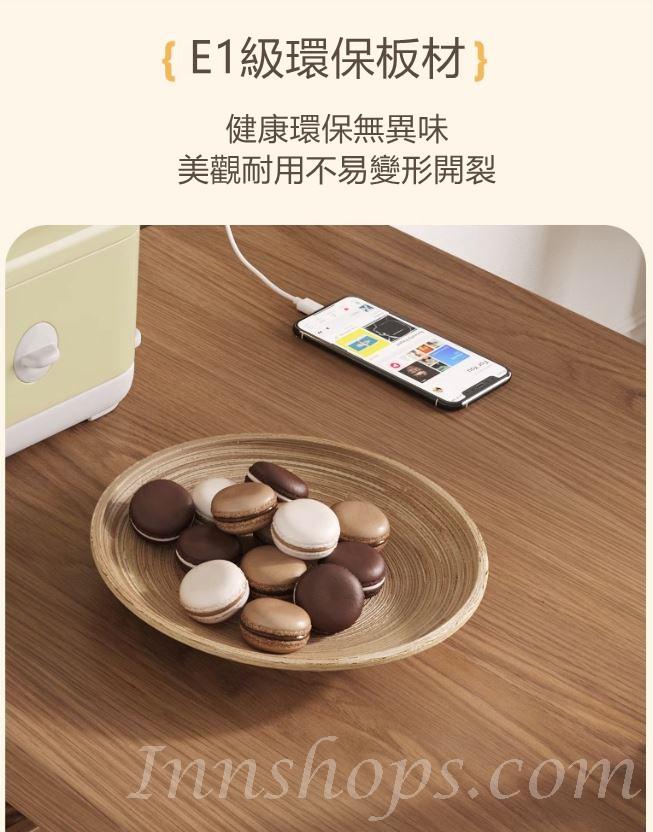 北歐品味系列 伸缩折疊餐桌 餐邊櫃飯桌（IS8968）