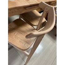 北歐實木 紅橡木 伸縮餐枱/桌 100-130/110-140/120-150cm (可配餐椅/長凳) (IS8947)