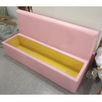 兒童皇國 學校傢私 幼稚園/playgroup 多功能收納梳化/椅子 100cm 學校傢俬(IS8967)
