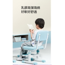 只有陳列品 兒童學習桌椅套裝可升降書枱60cm（IS8969）