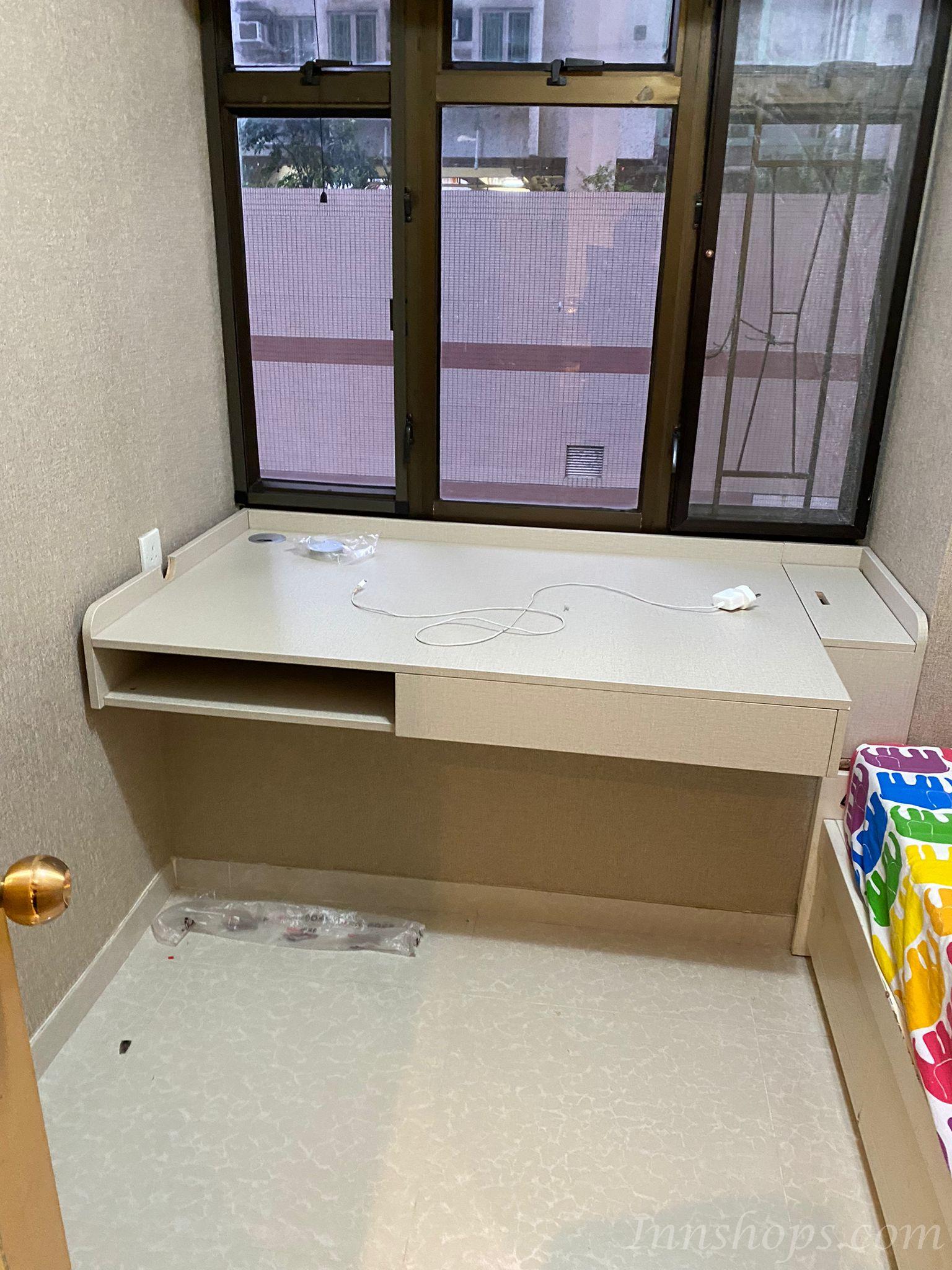 訂造窗台 書枱 *可訂做呎吋(IS6913)