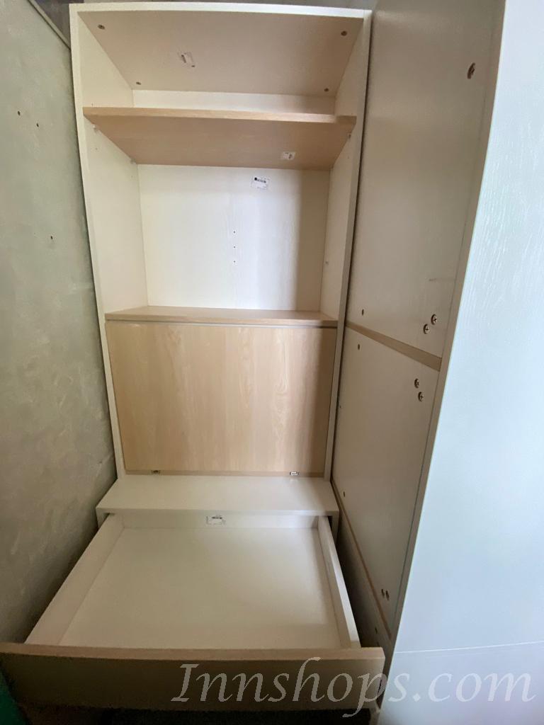 訂造傢俬 訂造伸縮拉合書枱*可自訂尺寸 (IS8378)