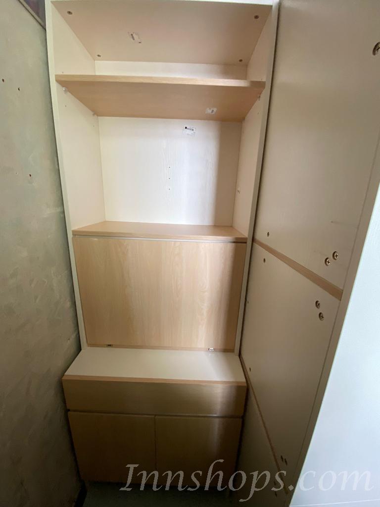 訂造傢俬 訂造伸縮拉合書枱*可自訂尺寸 (IS8378)