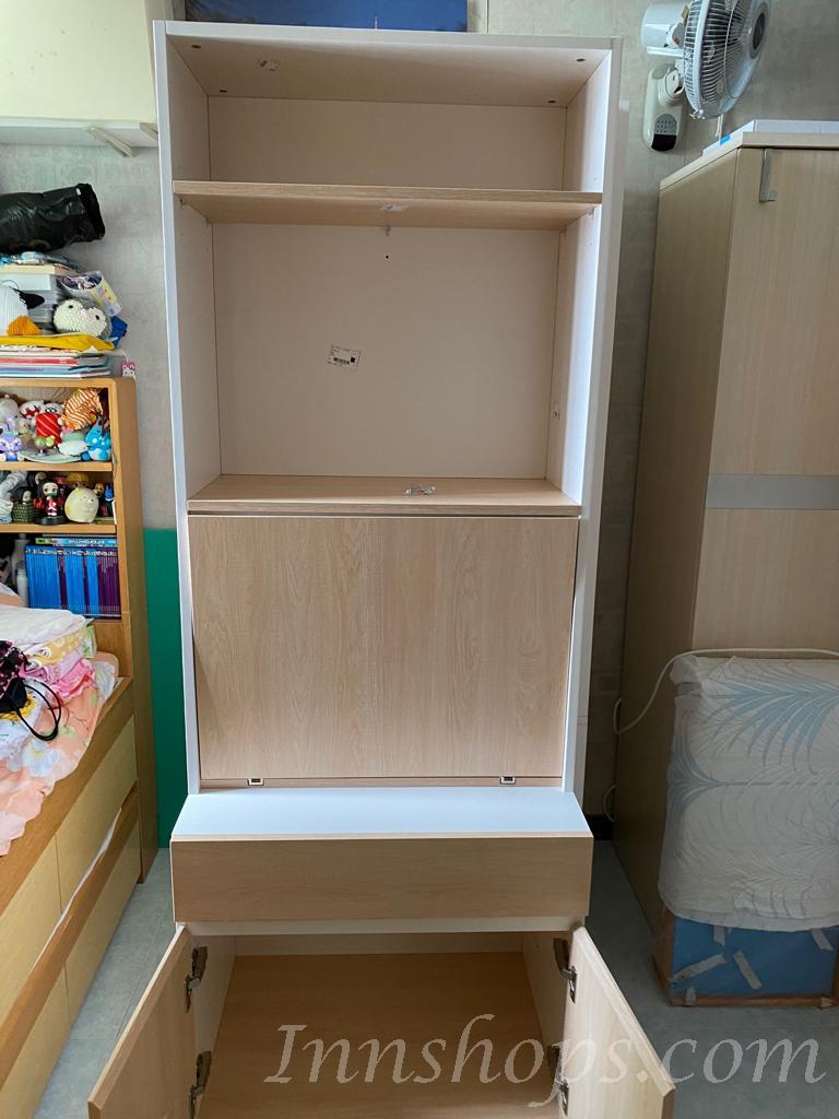 訂造傢俬 訂造伸縮拉合書枱*可自訂尺寸 (IS8378)