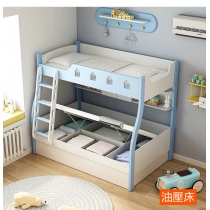 兒童皇國 子母床 碌架床 配油壓 小朋友床 *4呎/ 4呎半/5呎(不包床褥) (IS7522)