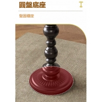 復古客廳邊几 小茶几 小圓桌*39/42cm (IS8979)