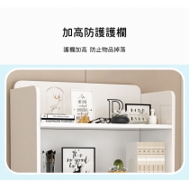 (陳列品 全白 50cm $699) 時尚系列 連書架 摺疊 書枱 電腦枱50cm/80cm(IS8456)