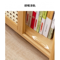 楠竹系列 床頭櫃 置物櫃 (三櫃桶) 42x31x50cm (IS8993)