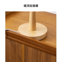 楠竹系列 床頭櫃 置物櫃 (三櫃桶) 42x31x50cm (IS8993)