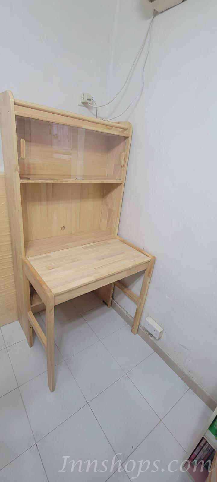 日式實木橡木系列 書桌電腦台*60/80cm (IS8383)