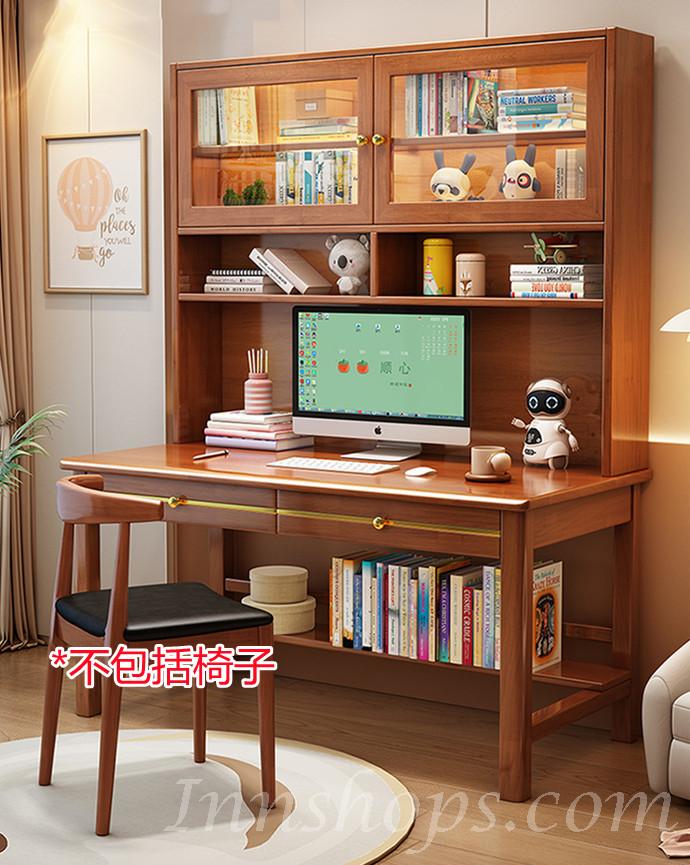 日式實木橡木 書桌 電腦桌 書枱 (不包括椅子)*80/100/120/140cm (IS8999)