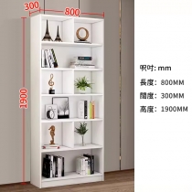時尚系列 摺疊 書枱 電腦枱 書櫃 70/80*80*190cm,80/100*30*190cm (IS1113)