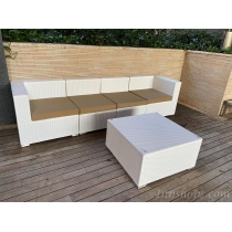 商業客戶訂購產品系列 戶外傢具 仿藤梳化茶几(IS7513)