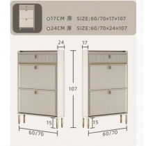 意式氣派 超薄超窄岩板門口鞋櫃*60/70/80/90/100/120cm (IS7581)
