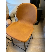 北歐格調·摩登·品味系列 吧椅 高腳椅咖啡廳 靠背高腳凳 bar chair 41cm (IS8281)