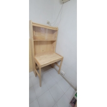 日式實木橡木系列 書桌電腦台*60/80cm (IS8383)