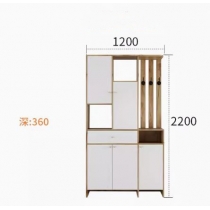 北歐格調 屏風櫃 鞋櫃 玄關櫃*80/120/140/160cm (IS8998)