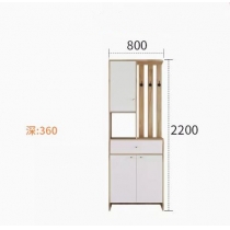 北歐格調 屏風櫃 鞋櫃 玄關櫃*80/120/140/160cm (IS8998)