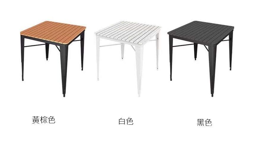 學校傢俬商業客戶訂購產品系列 戶外傢具塑木餐桌椅組合 (IS6922)