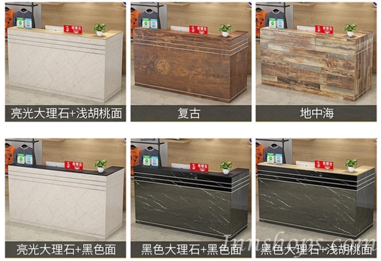 商業客戶訂購產品系列 板式簡約 收銀櫃 收銀台 counter *100-220cm (IS6923)