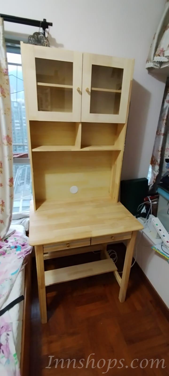 日式實木橡木 書桌 電腦桌 書枱 (不包括椅子)*80/100/120/140cm (IS8920)
