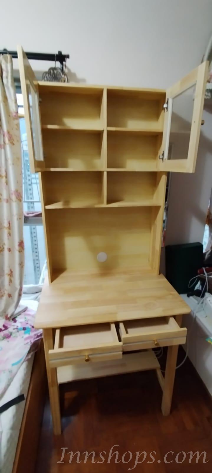日式實木橡木 書桌 電腦桌 書枱 (不包括椅子)*80/100/120/140cm (IS8920)
