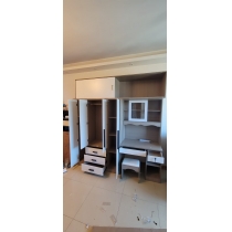 北歐品味系列 四門衣櫃電腦枱組合 130cm/150cm/180cm/210cm (IS6580)
