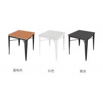 學校傢俬商業客戶訂購產品系列 戶外傢具塑木餐桌椅組合 (IS6922)