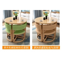 學校傢俬商業客戶訂購產品系列 小圓桌可收納桌椅子（IS7402）